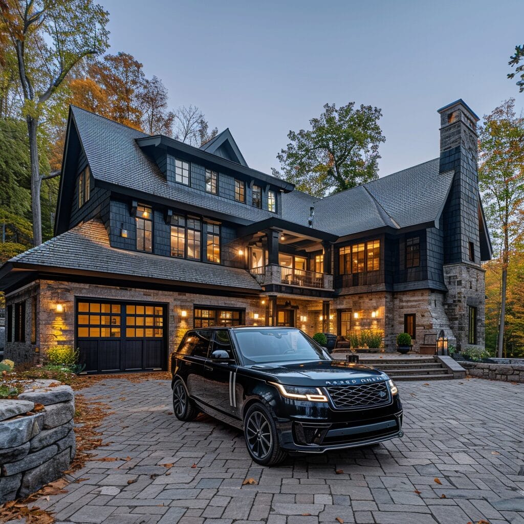 An AI developed image depicting what Ohio residents would spend their lottery winnings on