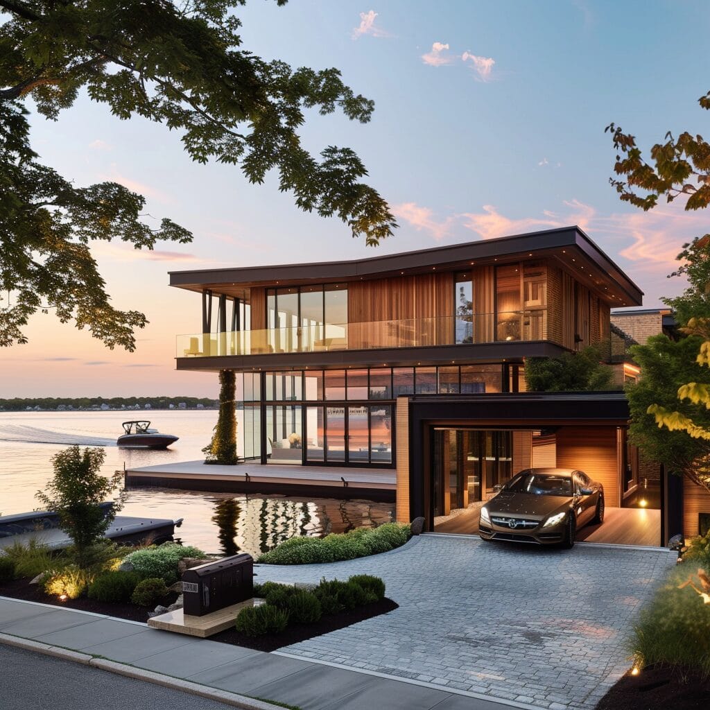 An AI developed image depicting what Rhode Island residents would spend their lottery winnings on