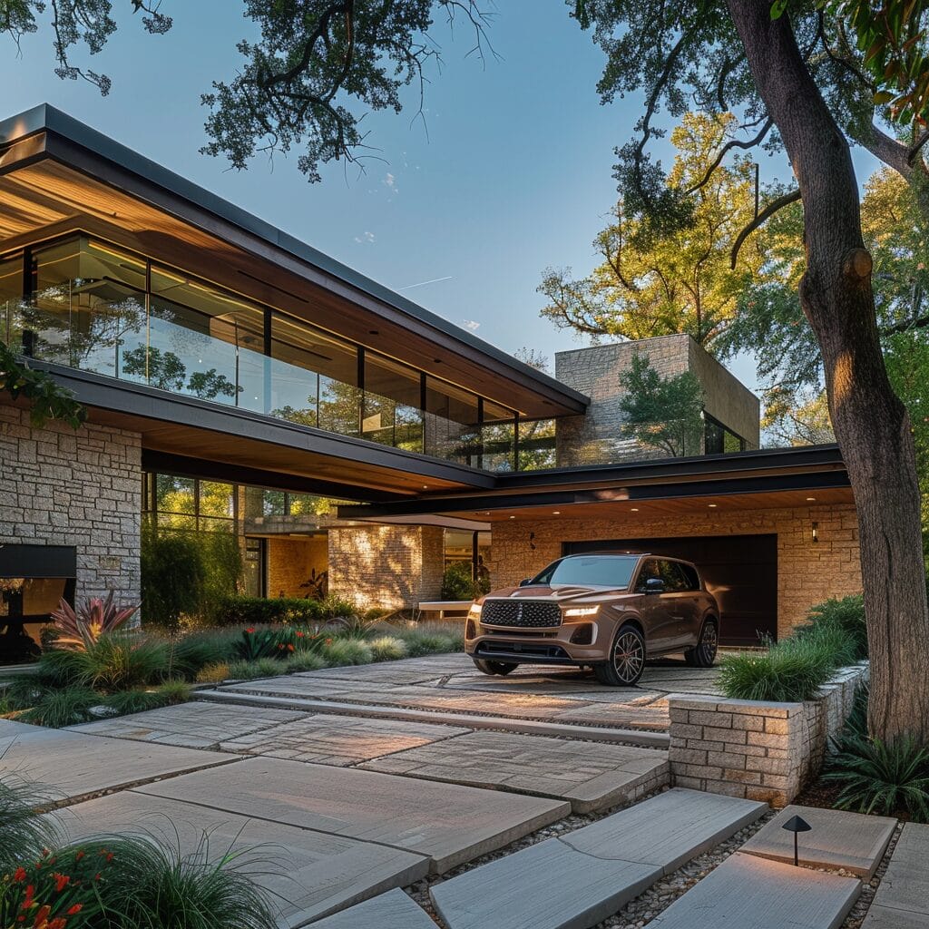 An AI developed image depicting what Texas residents would spend their lottery winnings on