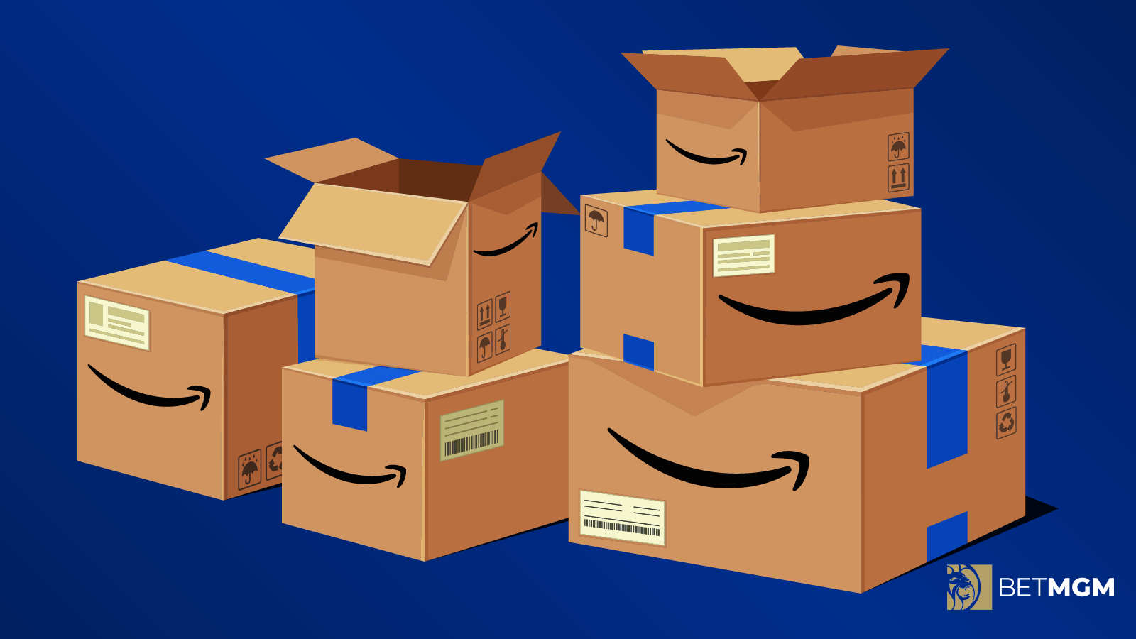 title graphic for a data study about where it’s easiest to make Amazon returns around the U.S.