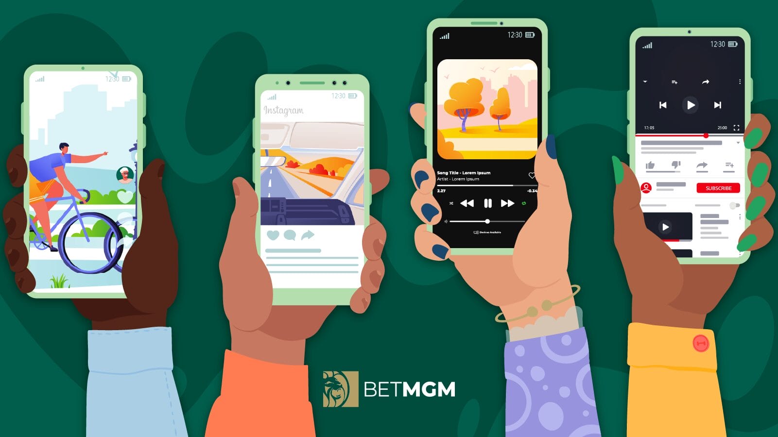 A header image for a blog about how good app algorithms are for users